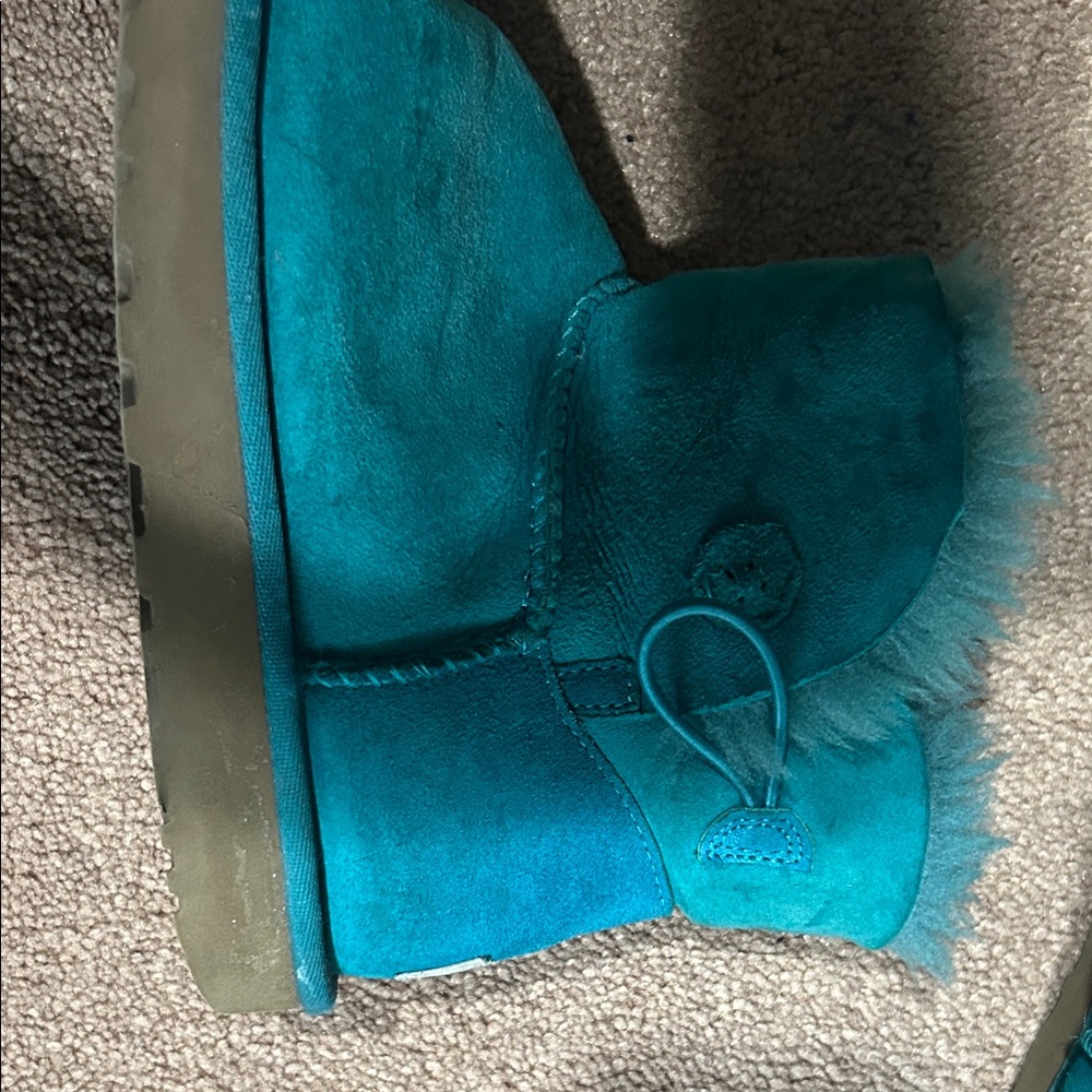 Turquoise Women’s UGGs - Picture 2 of 4